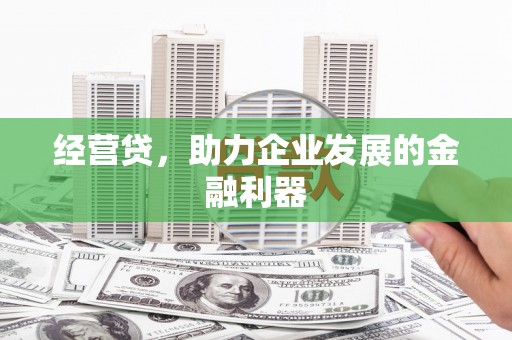 天桥经营贷，助力企业发展的金融利器
