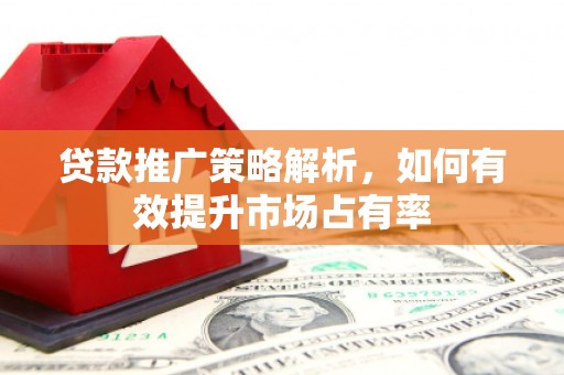 泰顺贷款推广策略解析，如何有效提升市场占有率