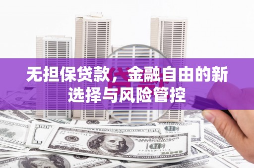 沙坡头无担保贷款，金融自由的新选择与风险管控