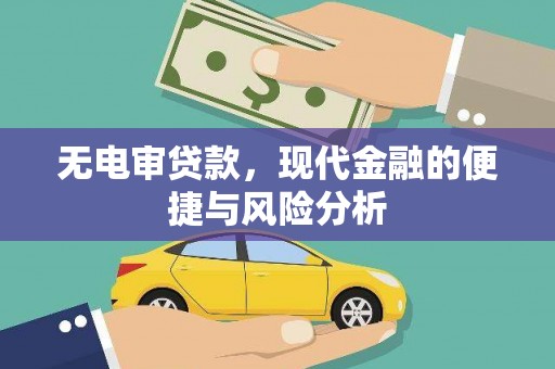 板桥无电审贷款，现代金融的便捷与风险分析