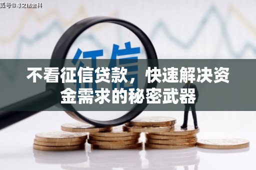 张北不看征信贷款，快速解决资金需求的秘密武器