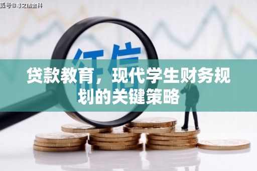 鹤岗贷款教育，现代学生财务规划的关键策略