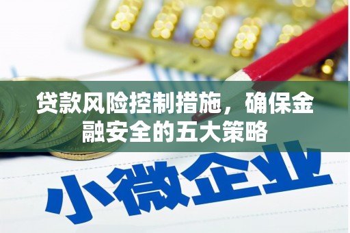 南充贷款风险控制措施，确保金融安全的五大策略