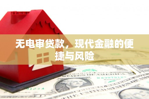 祁门无电审贷款，现代金融的便捷与风险