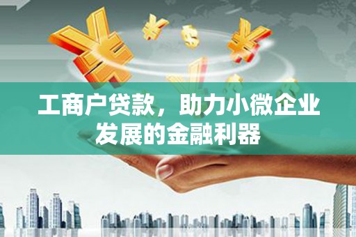 新郑工商户贷款，助力小微企业发展的金融利器
