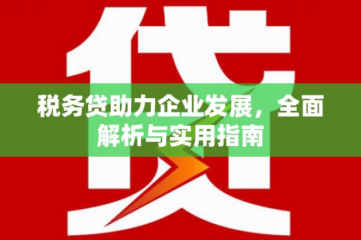平川税务贷助力企业发展，全面解析与实用指南