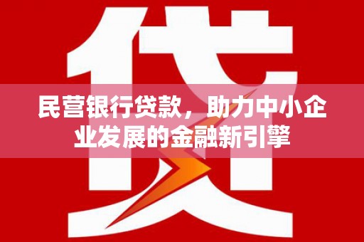 龙州民营银行贷款，助力中小企业发展的金融新引擎