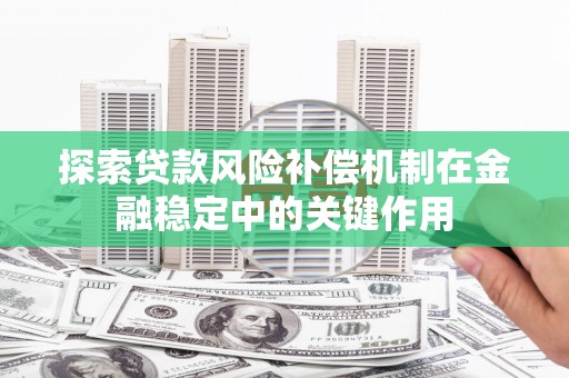 衡水探索贷款风险补偿机制在金融稳定中的关键作用