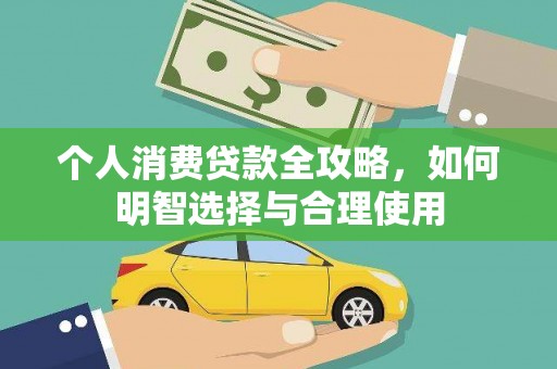 宁河个人消费贷款全攻略，如何明智选择与合理使用